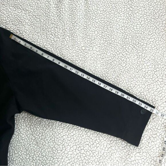 London Fog Black Microsuede Button Tech Coat Jacket Size XL - Picture 12 of 15